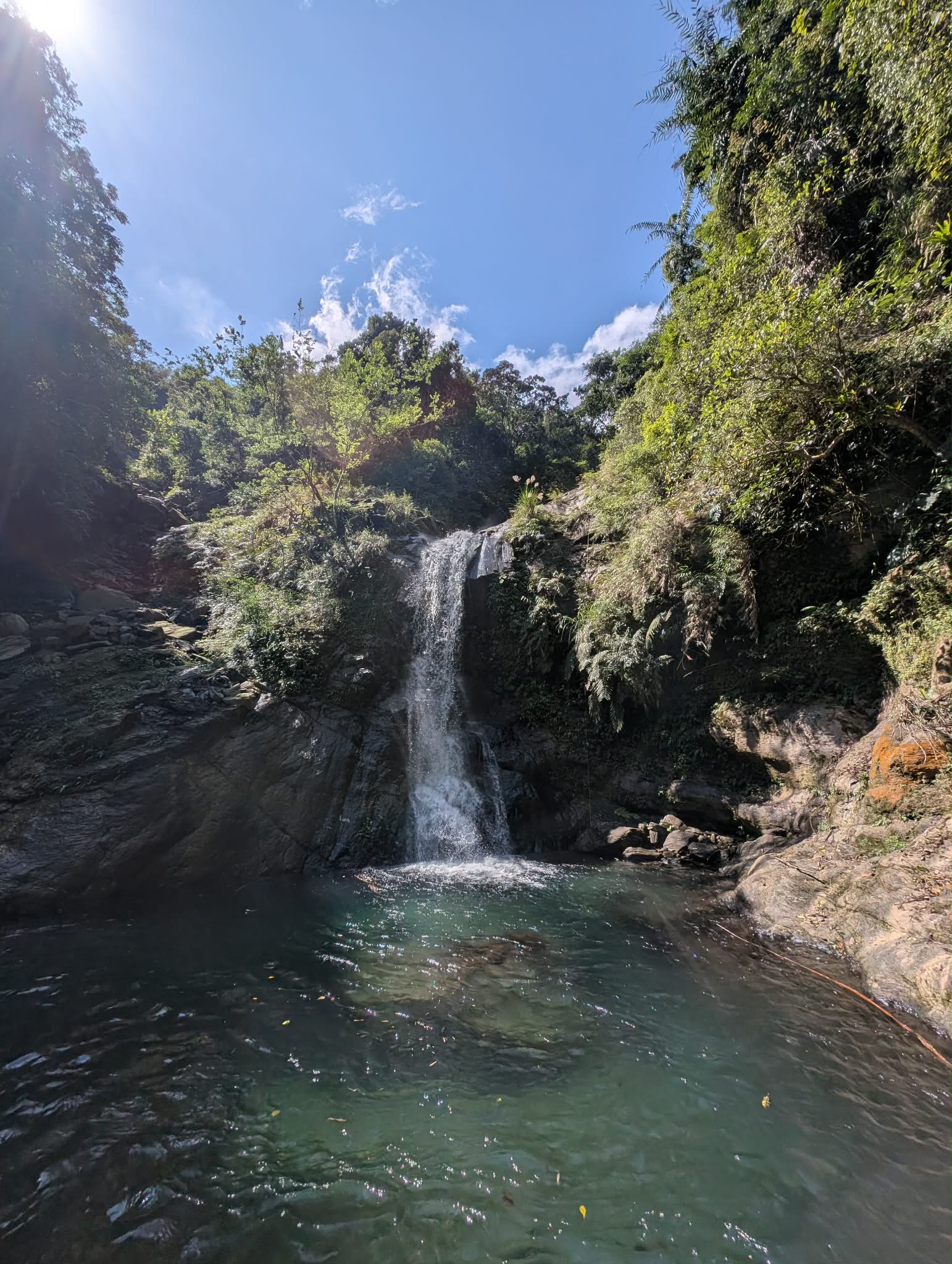 溫泉瀑布垂降 2